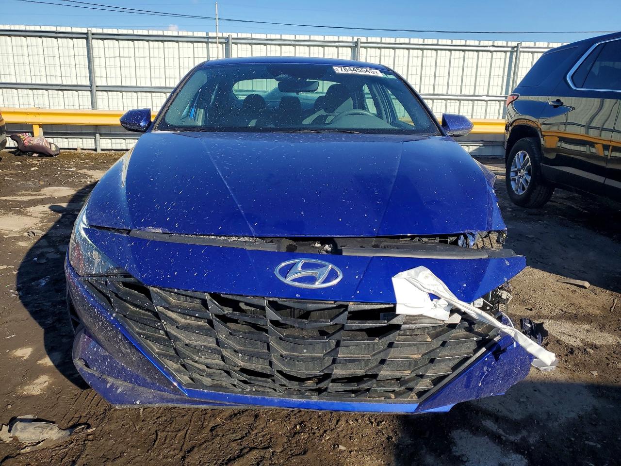 2023 HYUNDAI ELANTRA BLUE photo 9