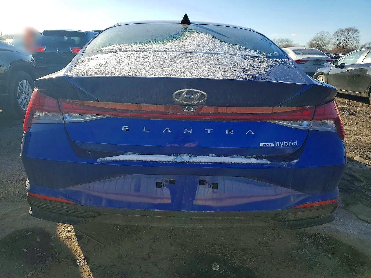 2023 HYUNDAI ELANTRA BLUE photo 11