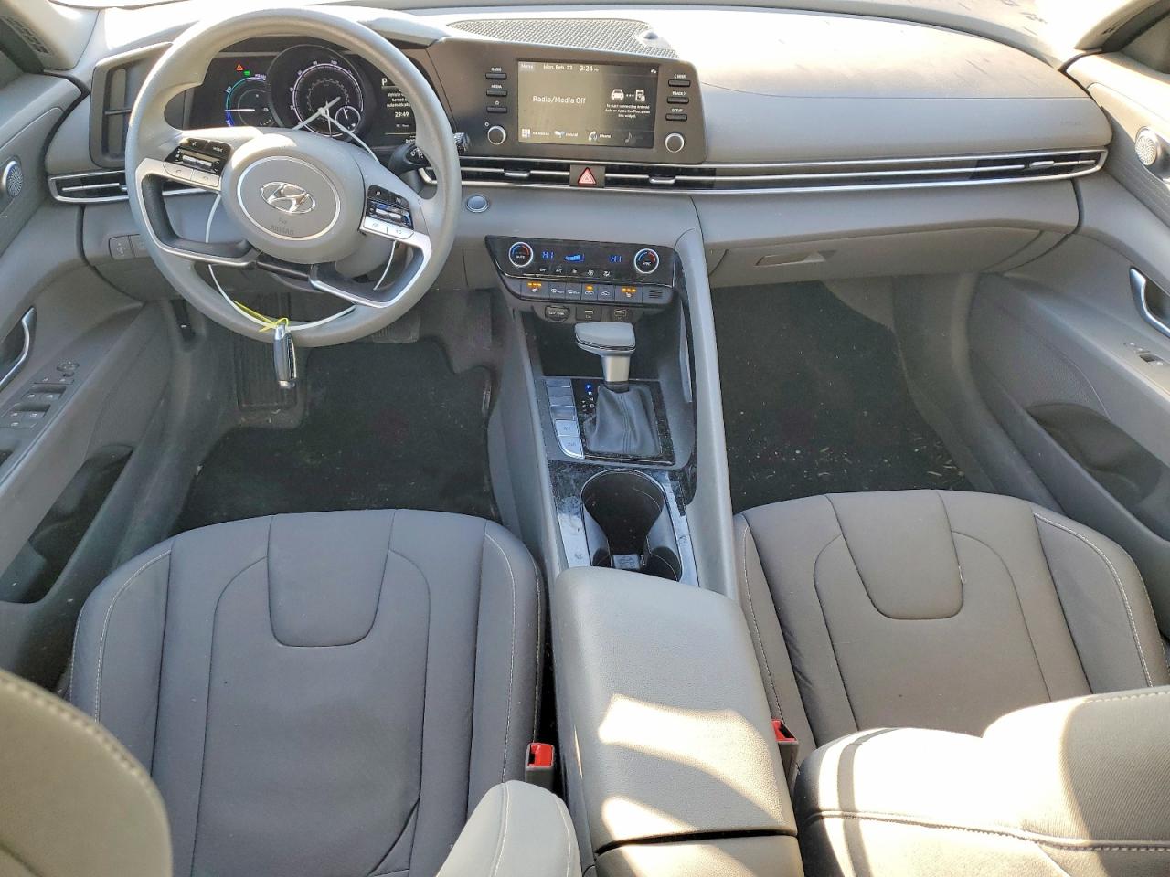 2023 HYUNDAI ELANTRA BLUE photo 15