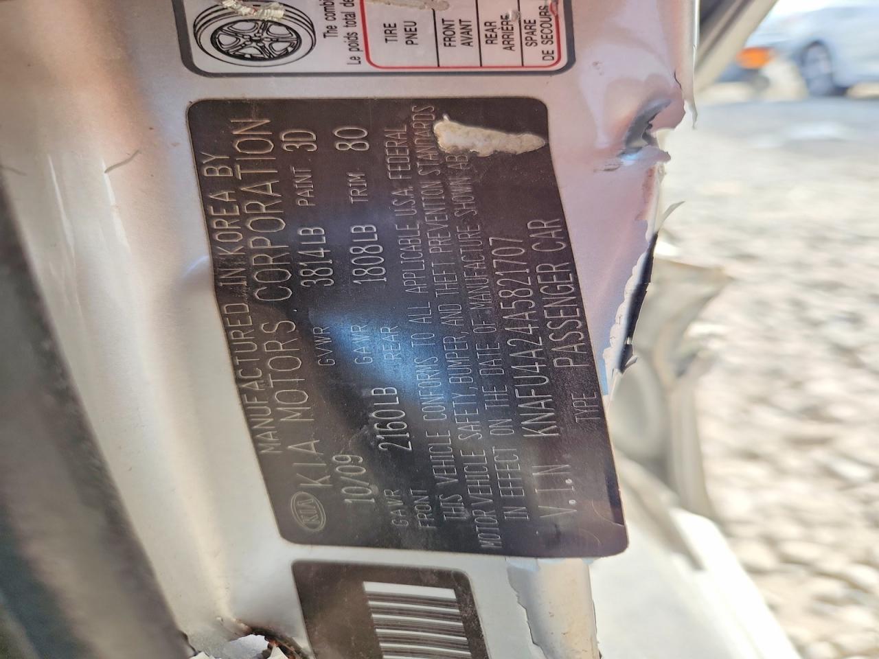 2010 KIA FORTE EX photo 12