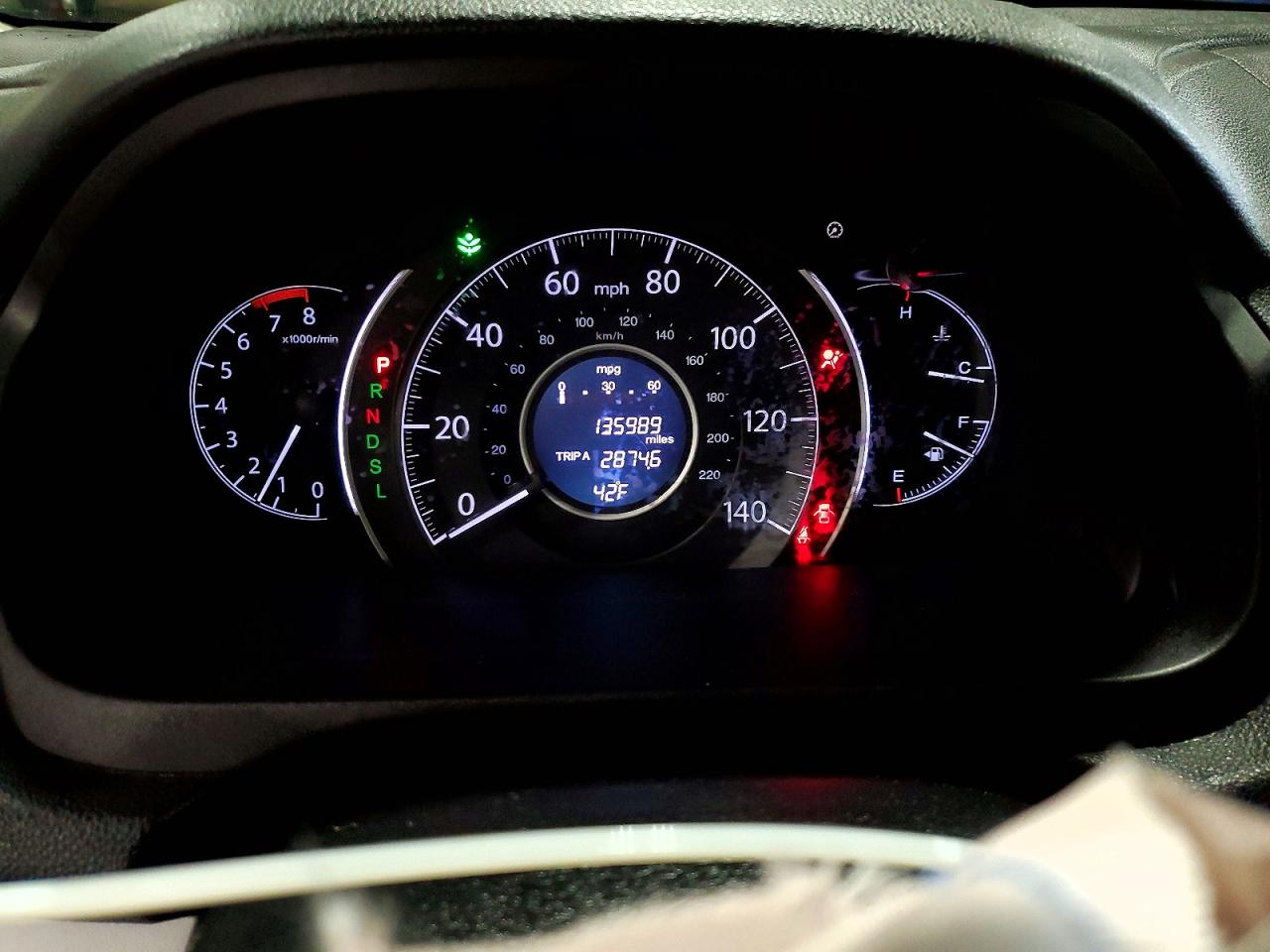 2015 HONDA CR-V LX photo 9