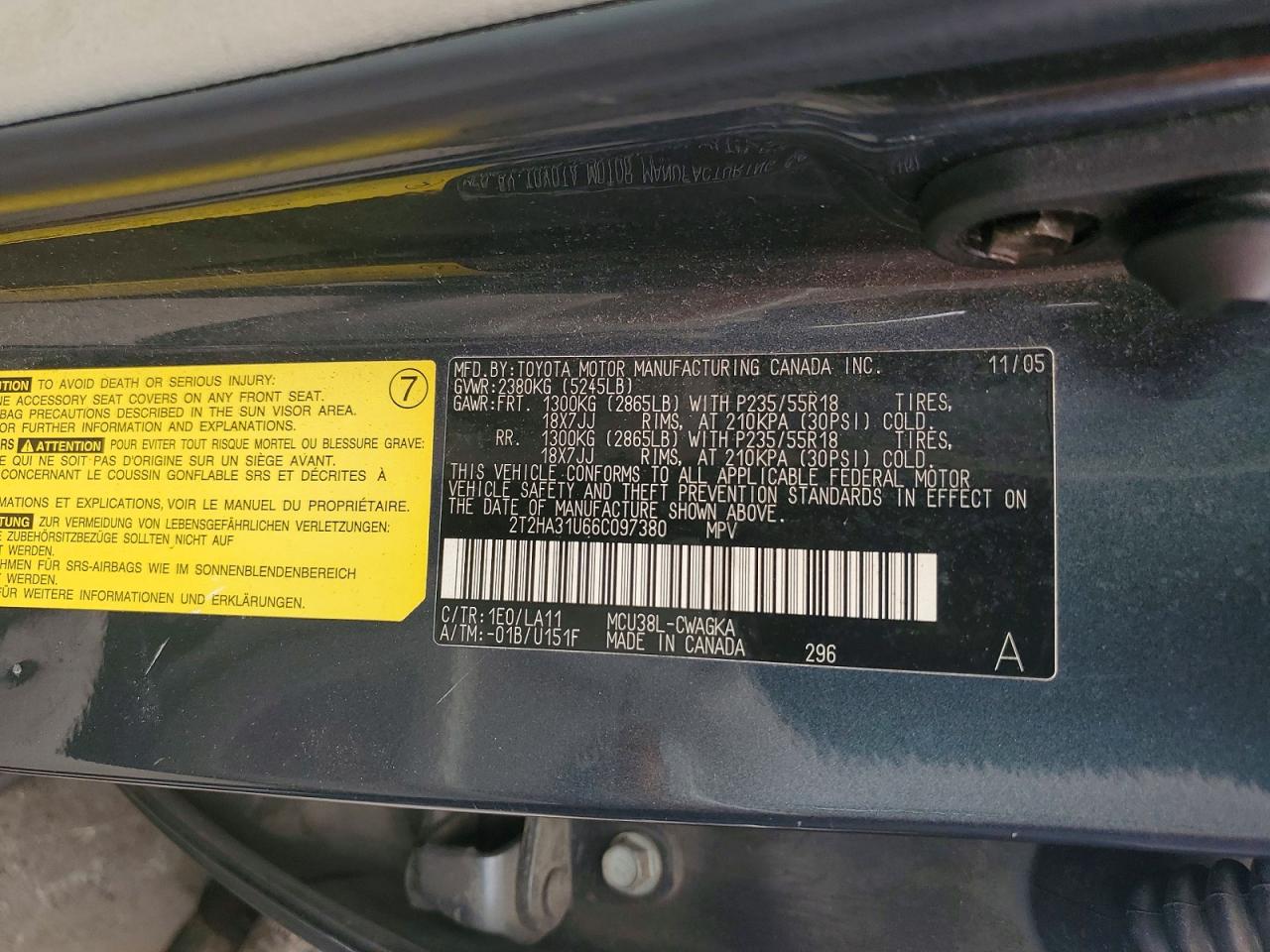 2006 LEXUS RX 330 photo 23
