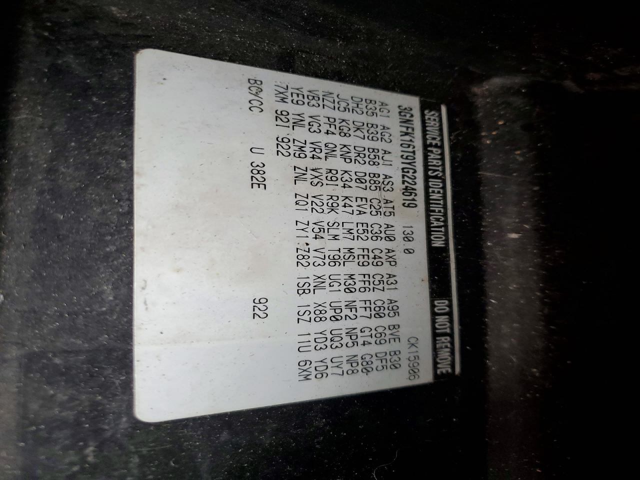 2000 CHEVROLET SUBURBAN K1500 photo 37