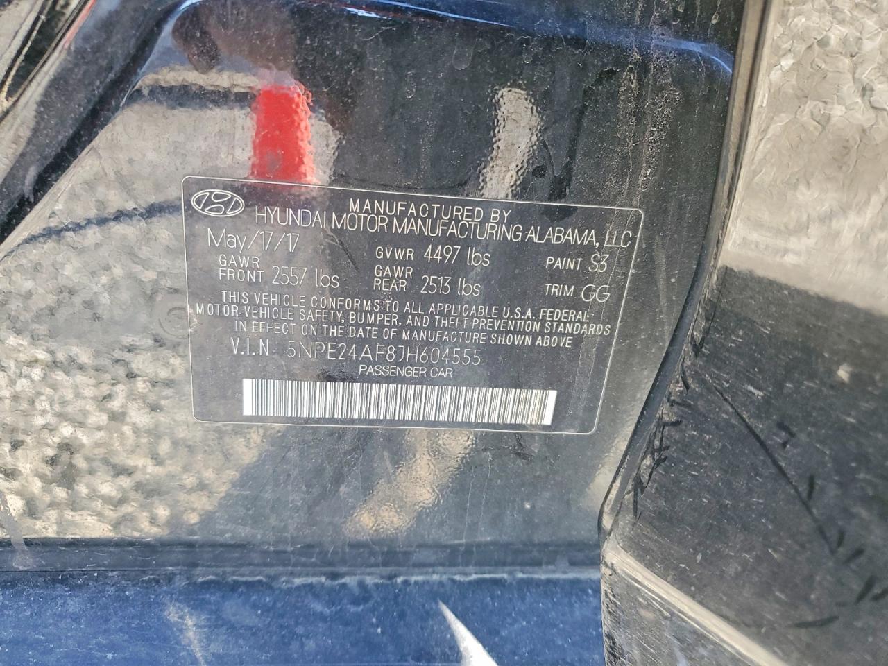 2018 HYUNDAI SONATA SE photo 34