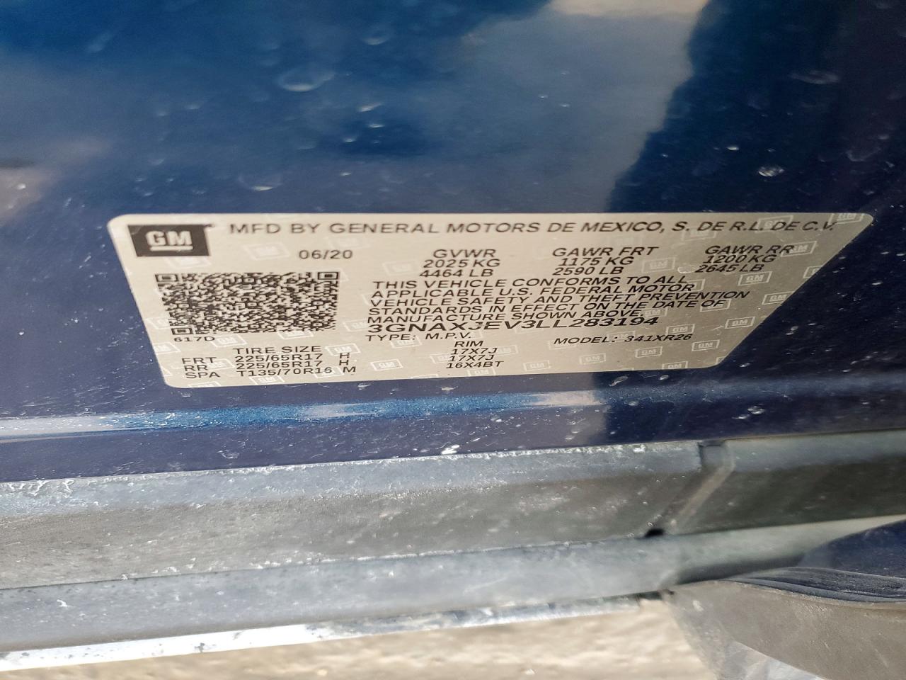 2020 CHEVROLET EQUINOX LT photo 25