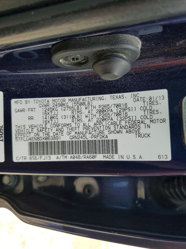 2013 TOYOTA TACOMA V6 photo 12