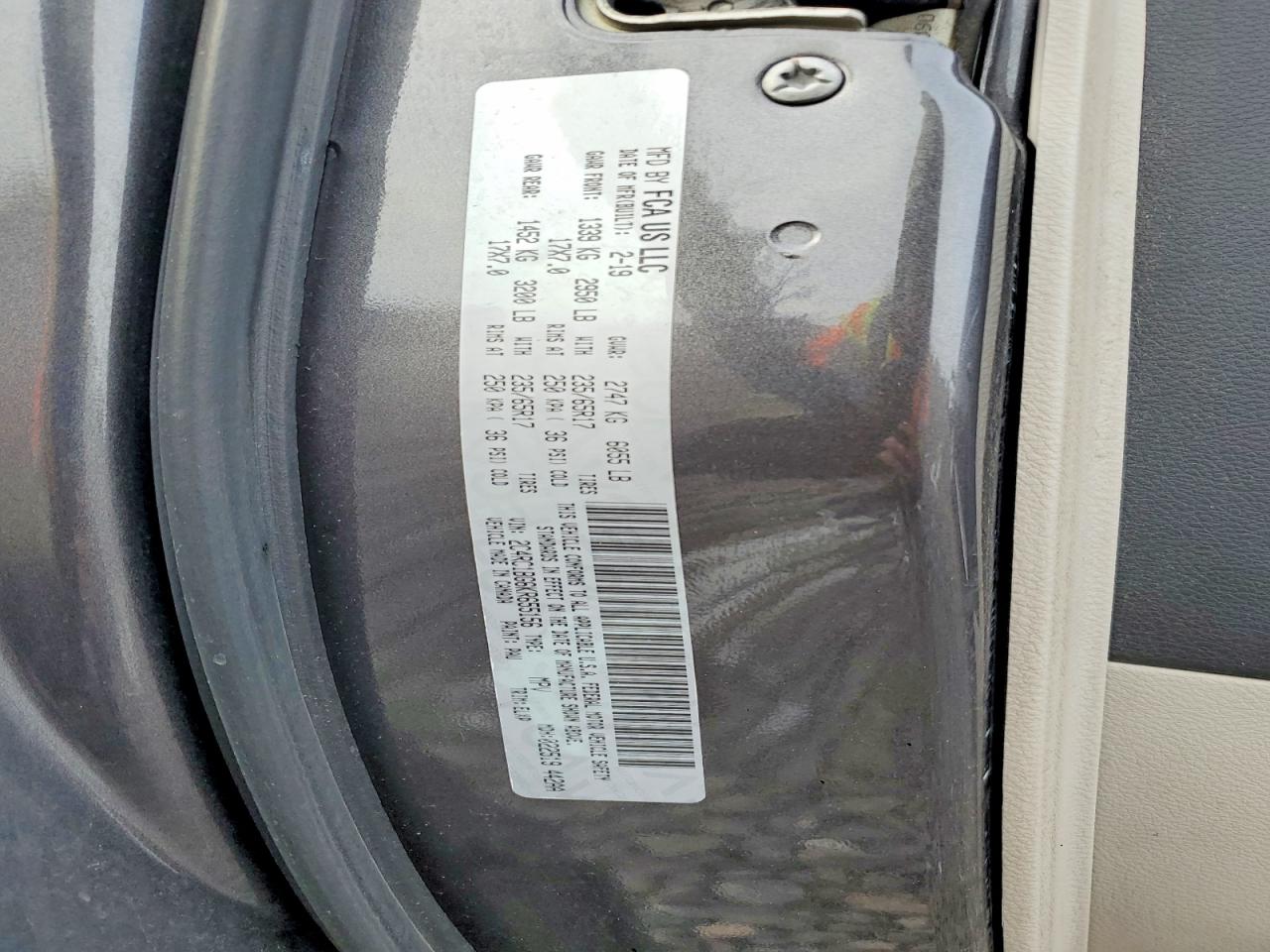 2019 CHRYSLER PACIFICA TOURING L photo 13