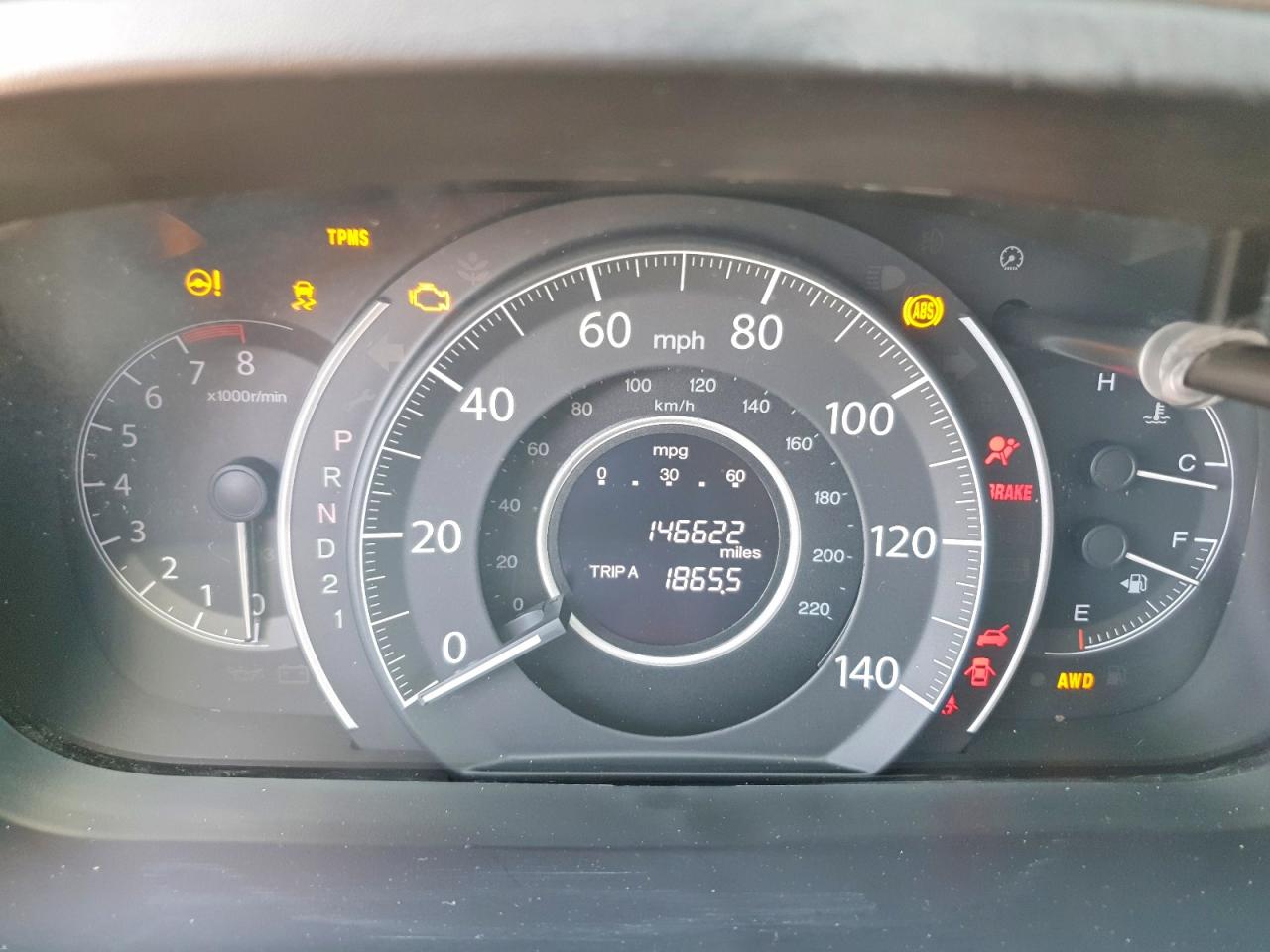 2012 HONDA CR-V LX photo 9