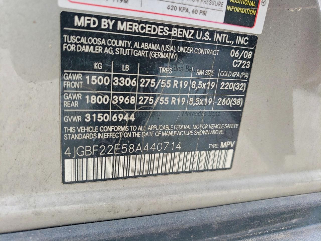 2008 MERCEDES-BENZ GL 320 CDI photo 14