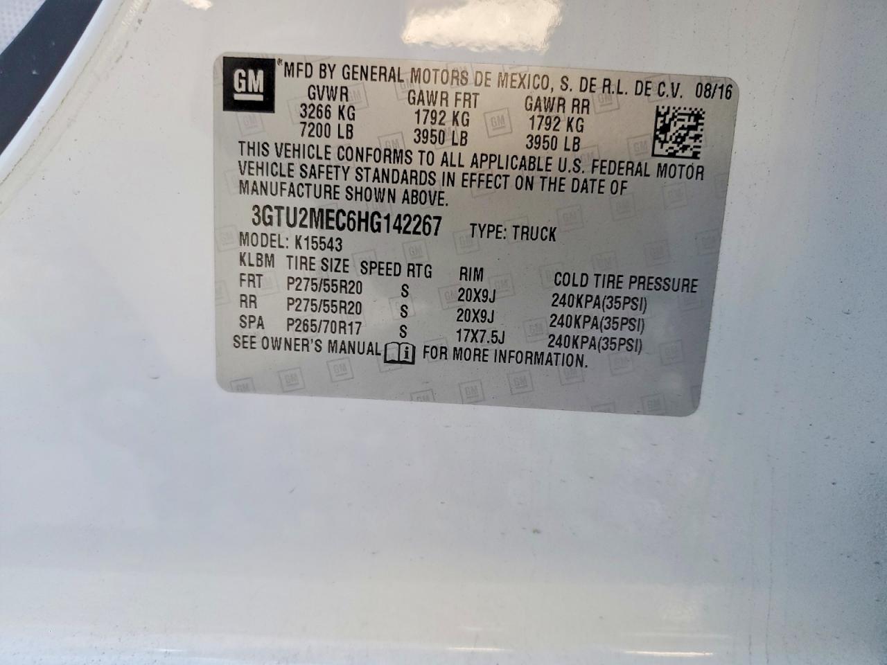 2017 GMC SIERRA K1500 SLE photo 23