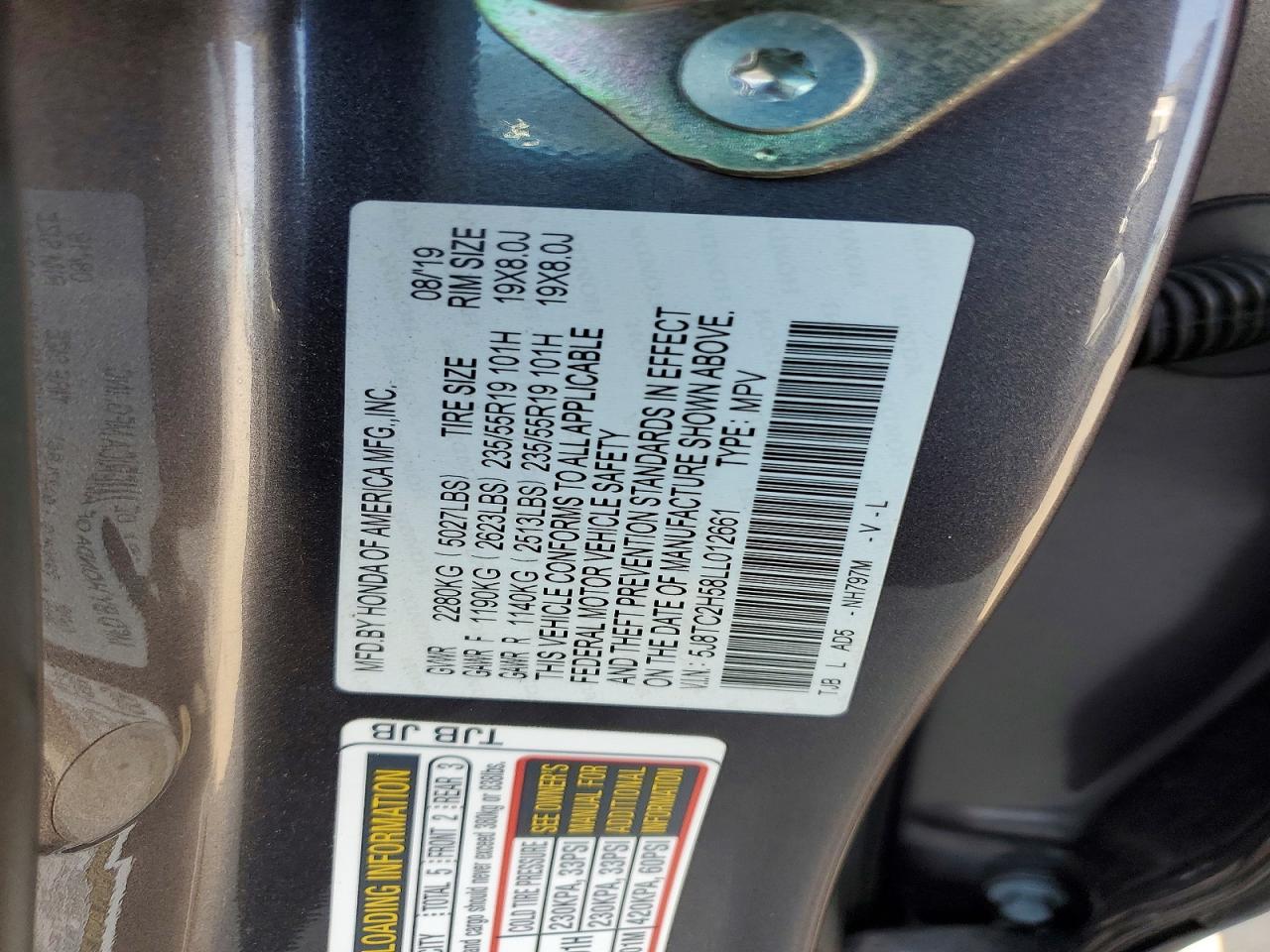 2020 ACURA RDX TECHNOLOGY photo 37