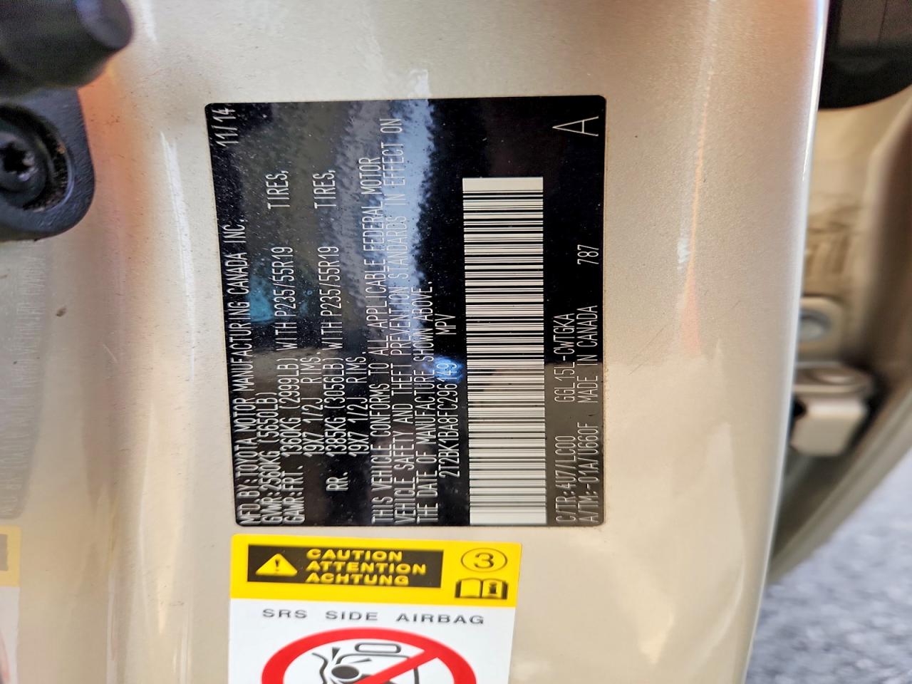 2015 LEXUS RX 350 BASE photo 25