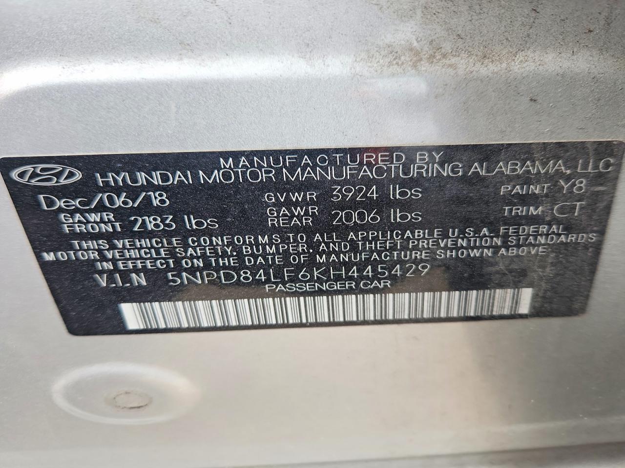 2019 HYUNDAI ELANTRA SEL photo 25