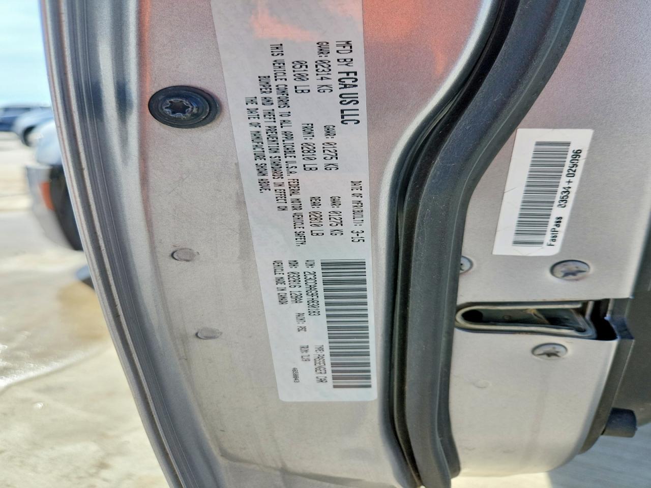 2015 CHRYSLER 300 LIMITED photo 12