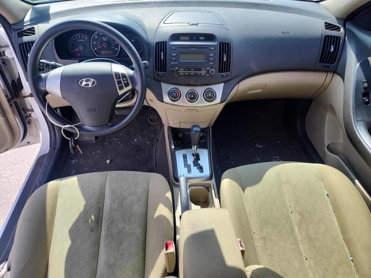 2010 HYUNDAI ELANTRA BLUE photo 8