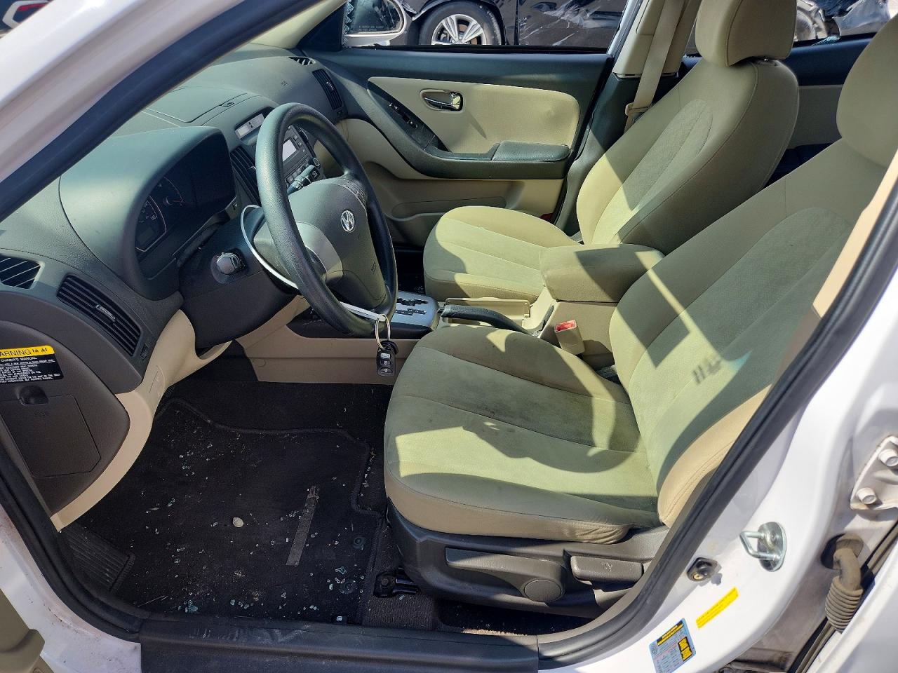 2010 HYUNDAI ELANTRA BLUE photo 7