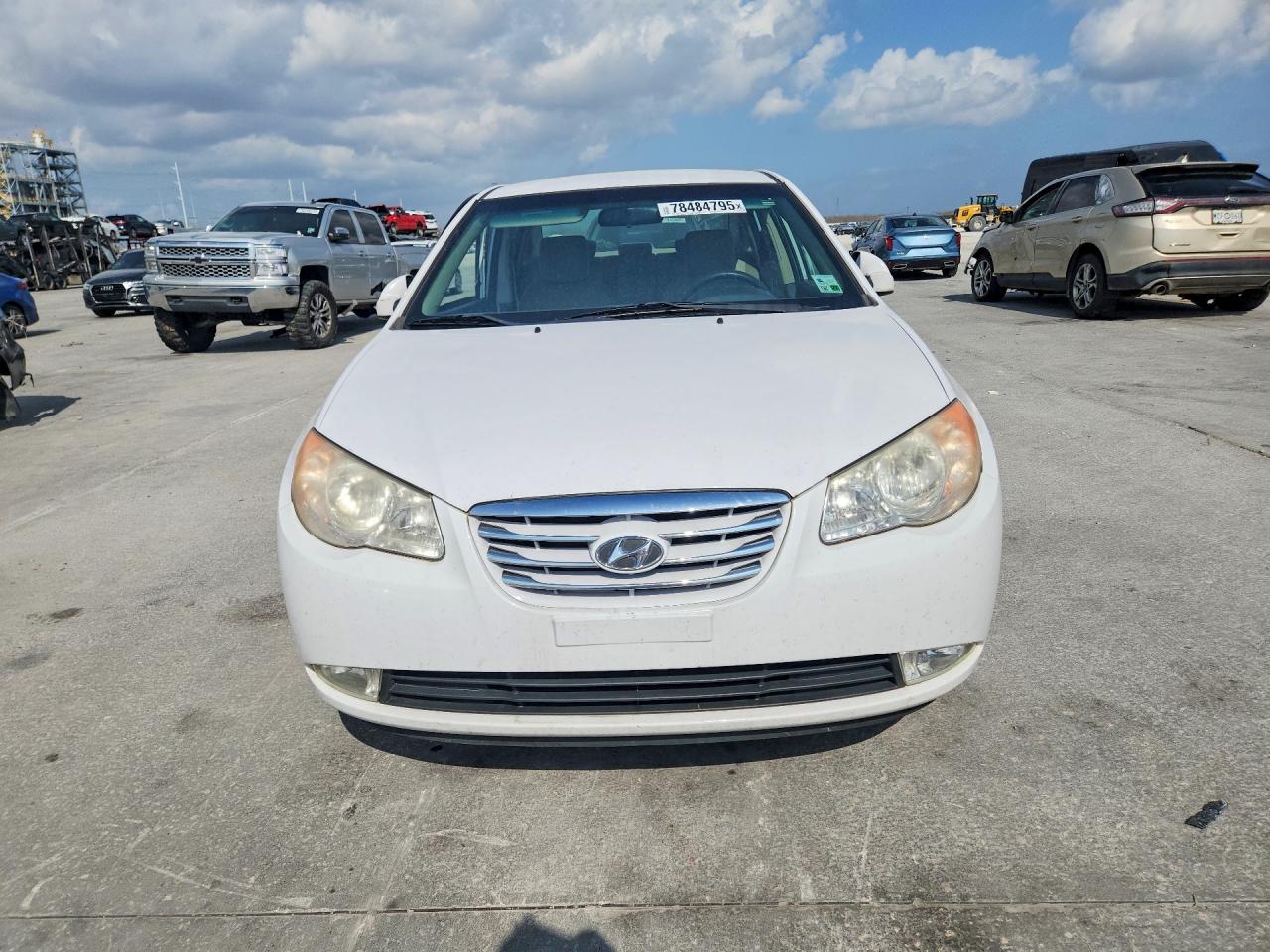 2010 HYUNDAI ELANTRA BLUE photo 5