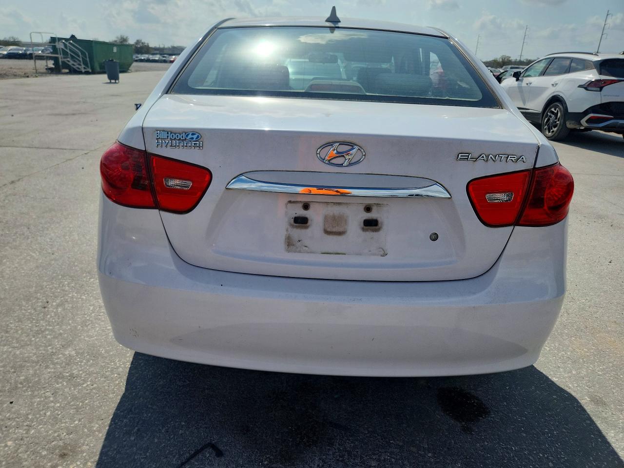 2010 HYUNDAI ELANTRA BLUE photo 6