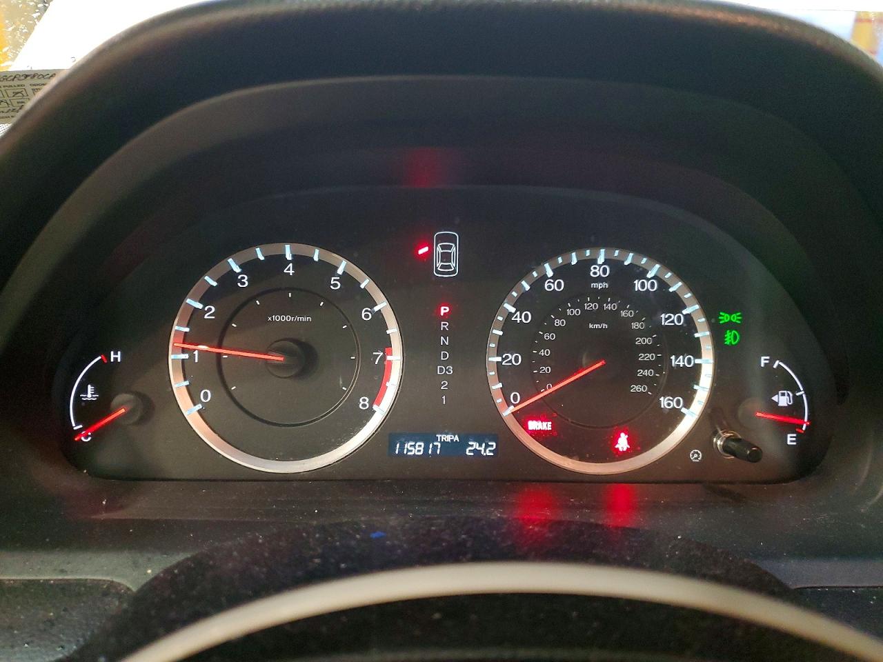 2012 HONDA ACCORD EXL photo 9