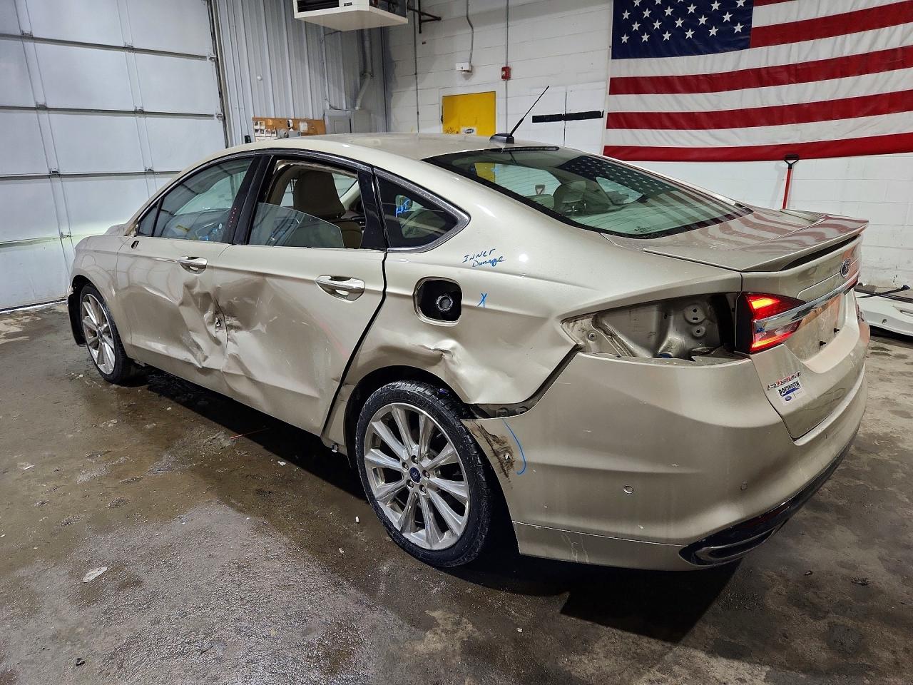 2017 FORD FUSION TITANIUM photo 3