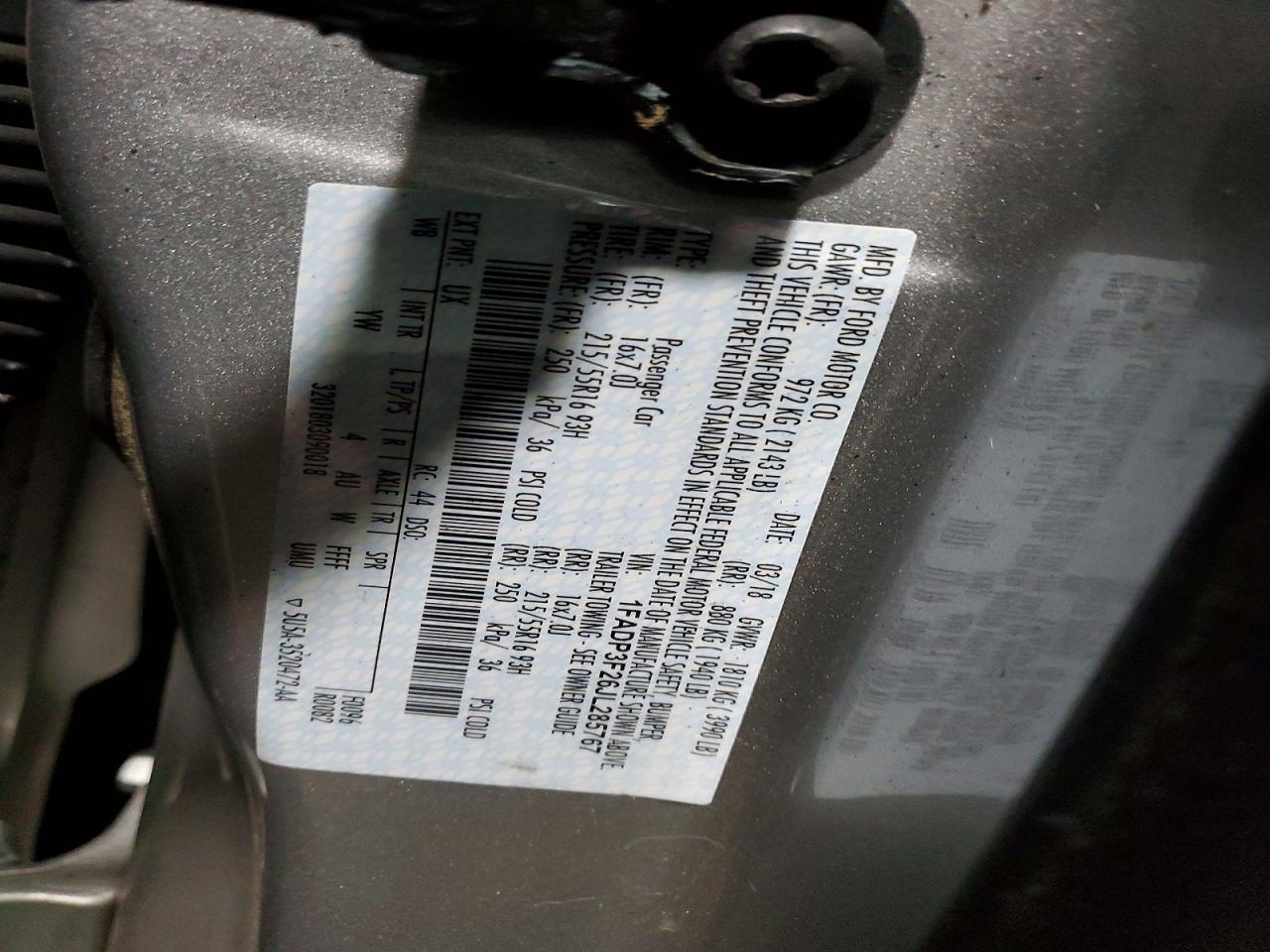 2018 FORD FOCUS SE photo 13