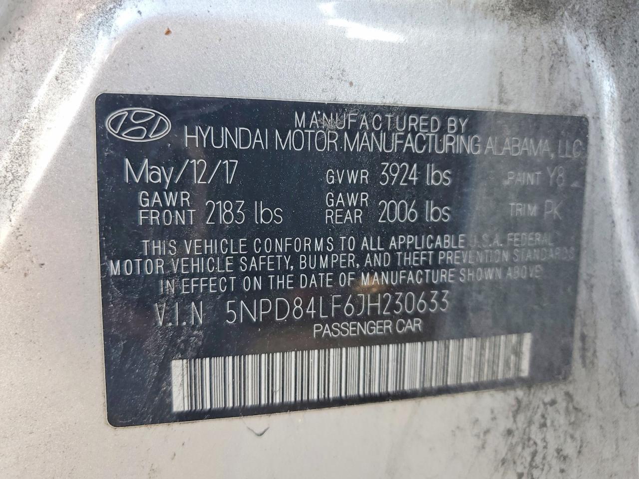 2018 HYUNDAI ELANTRA SEL photo 13
