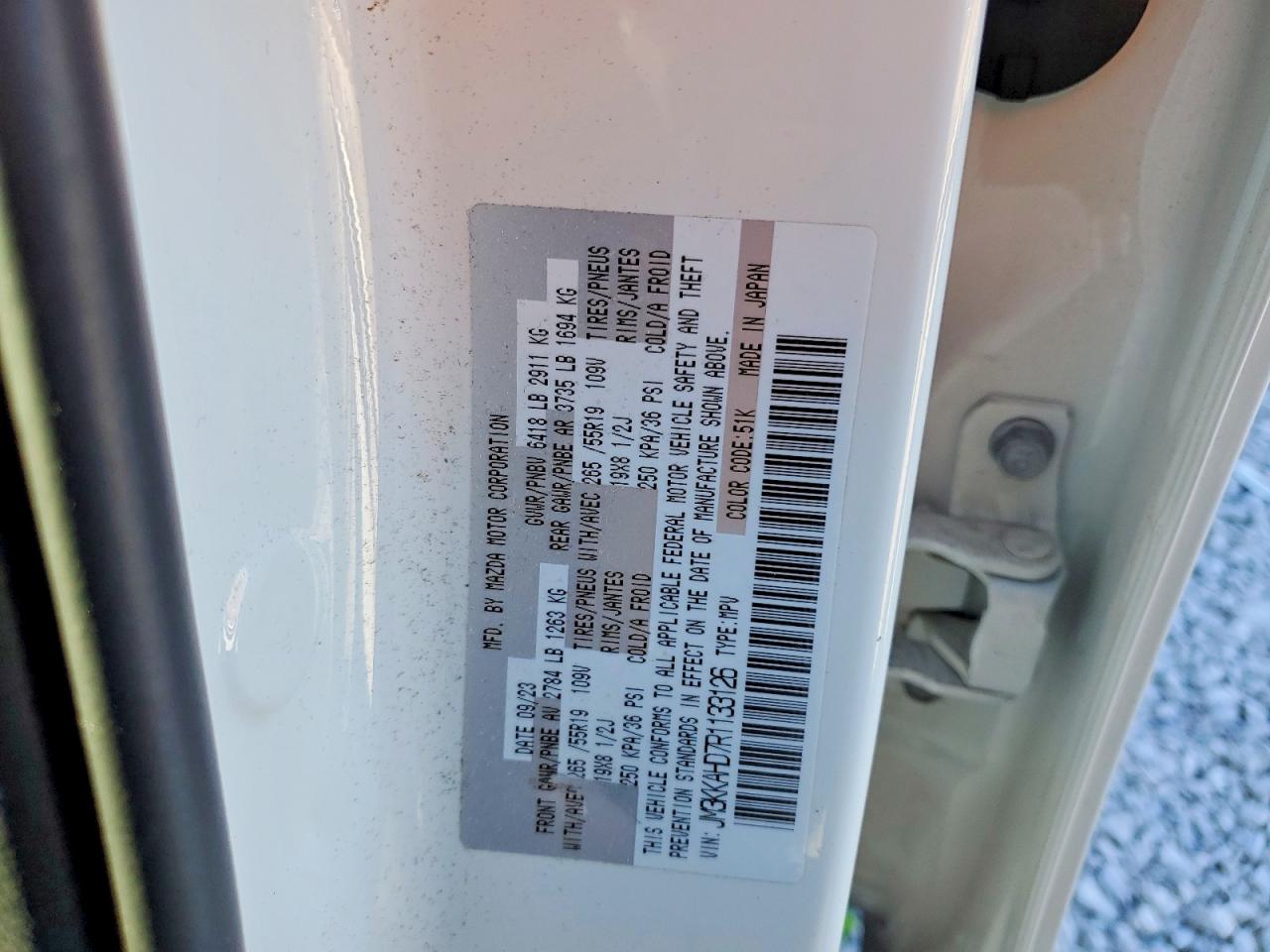 2024 MAZDA CX-90 SELECT photo 37