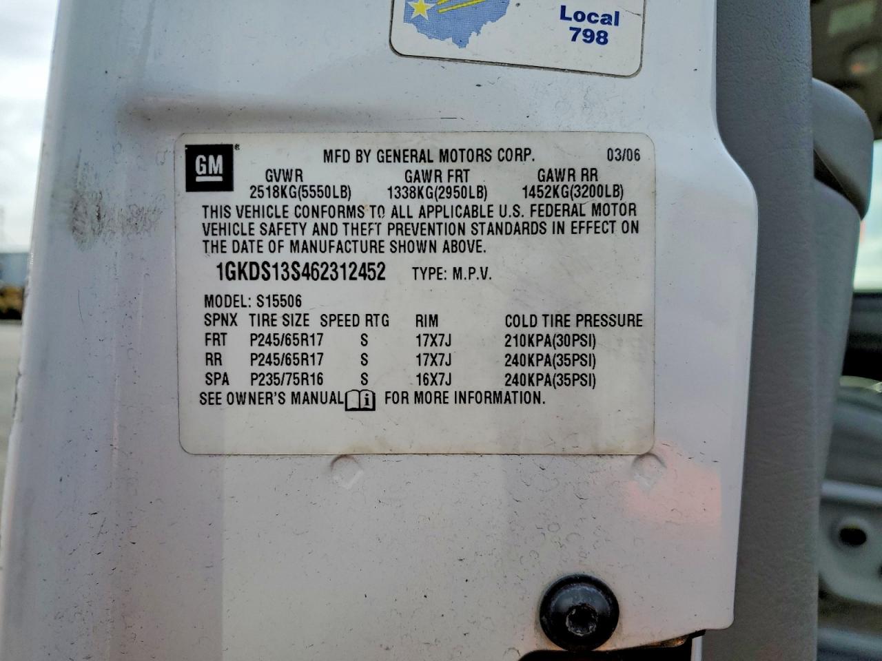 2006 GMC ENVOY photo 12