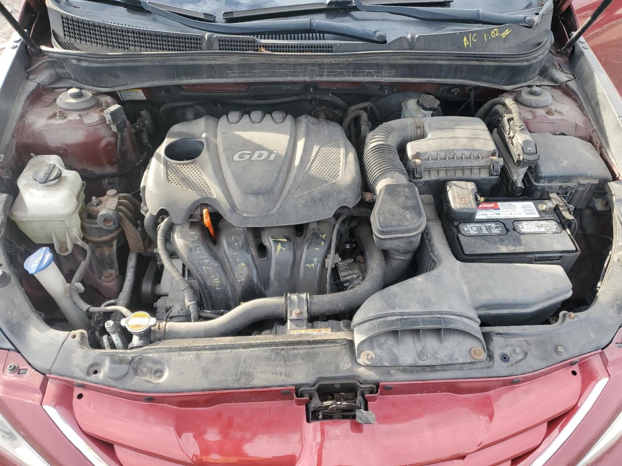 2012 HYUNDAI SONATA GLS photo 11