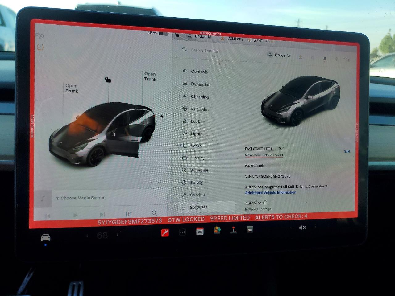 2021 TESLA MODEL Y photo 17