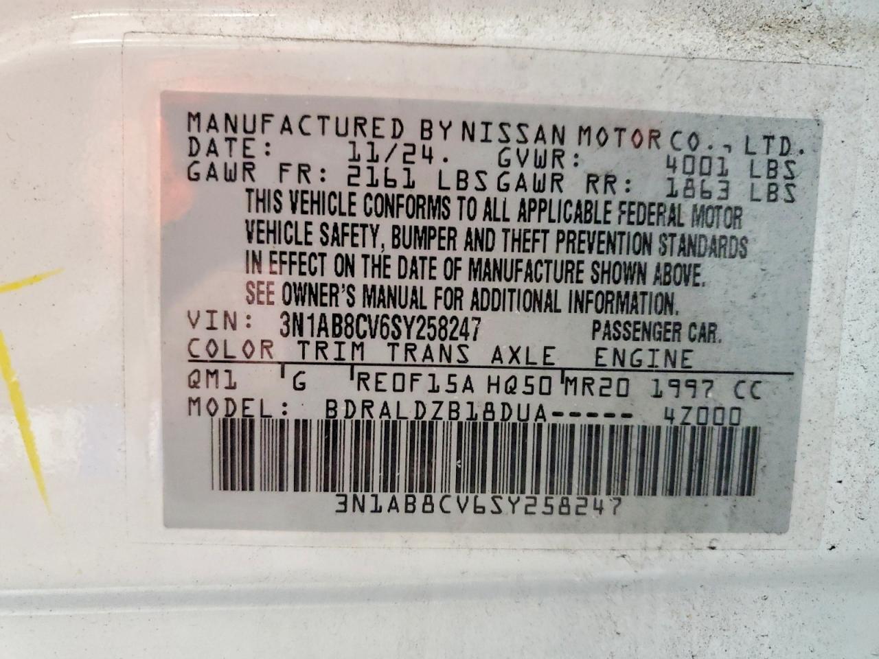 2025 NISSAN SENTRA SV photo 34