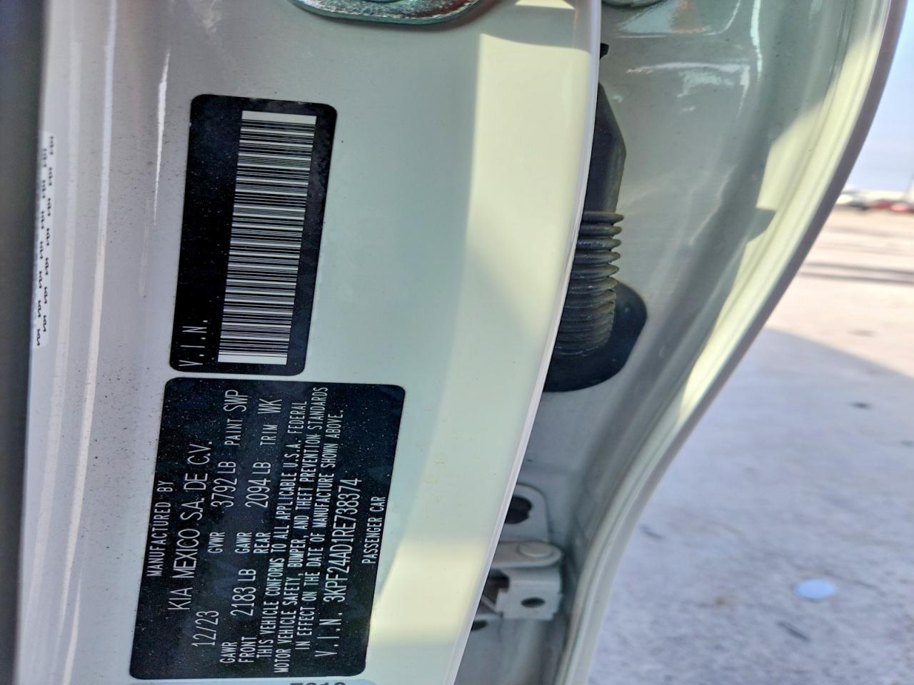 2024 KIA FORTE LXS photo 23