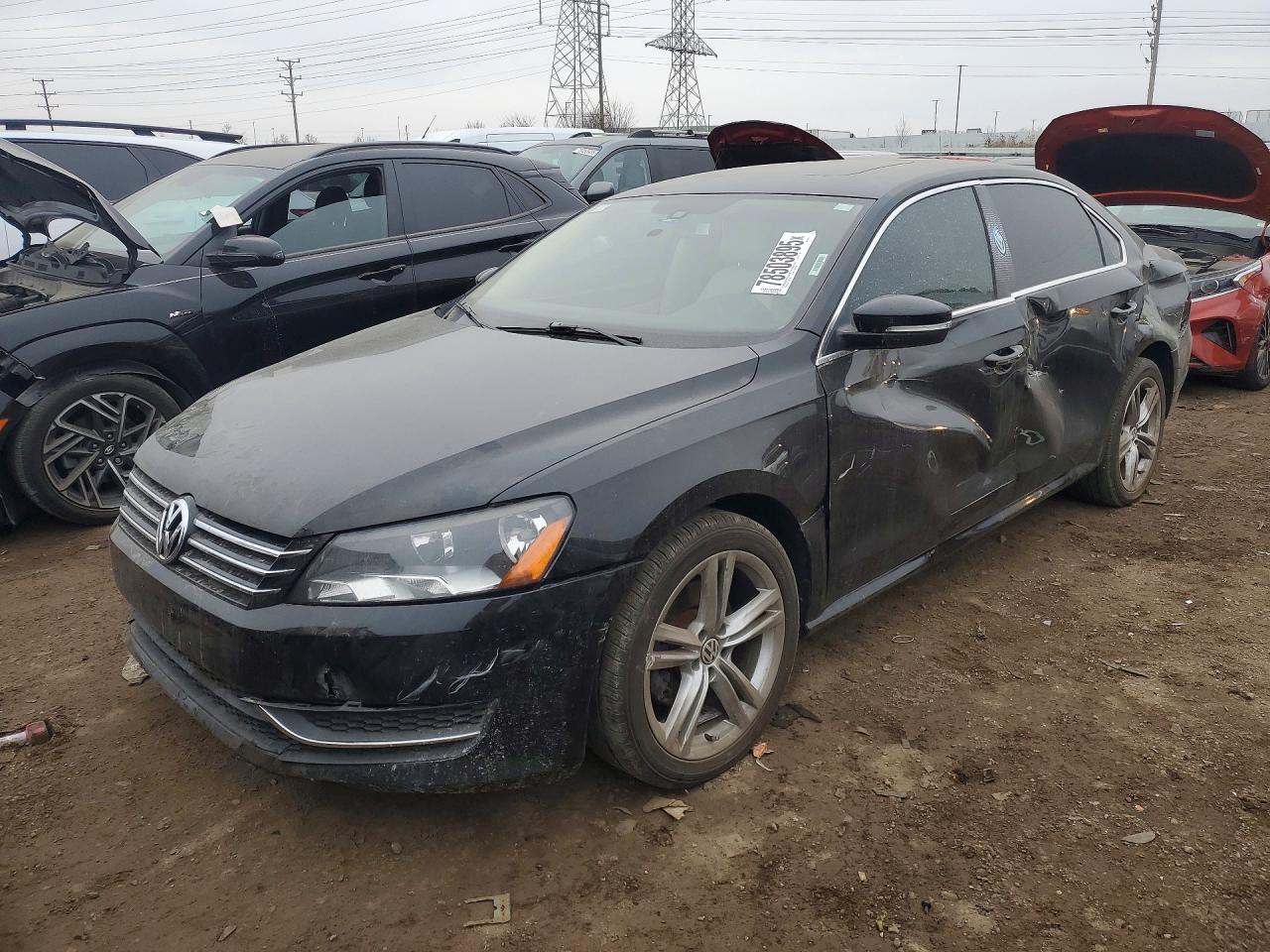 2014 VOLKSWAGEN PASSAT