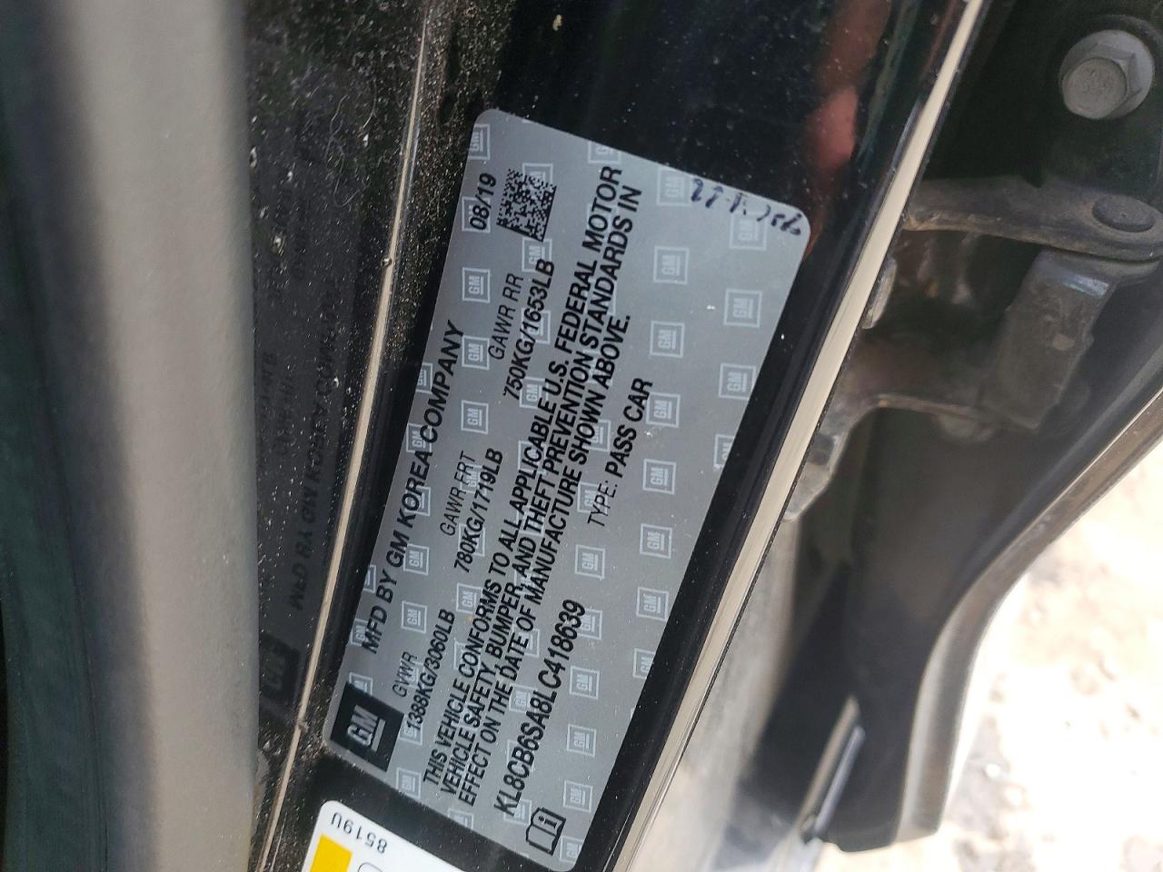 2020 CHEVROLET SPARK LS photo 34