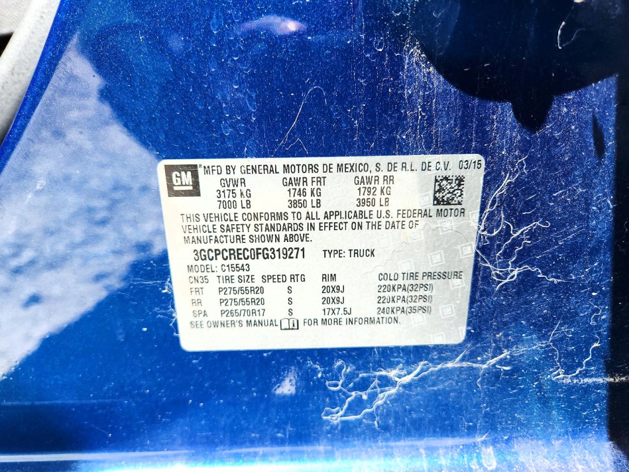 2015 CHEVROLET SILVERADO C1500 LT photo 34