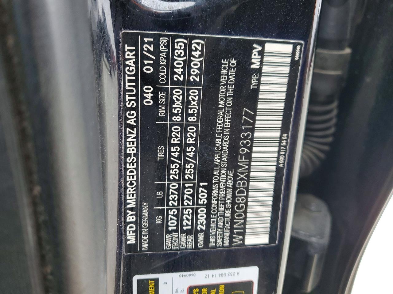 2021 MERCEDES-BENZ GLC 300 photo 40