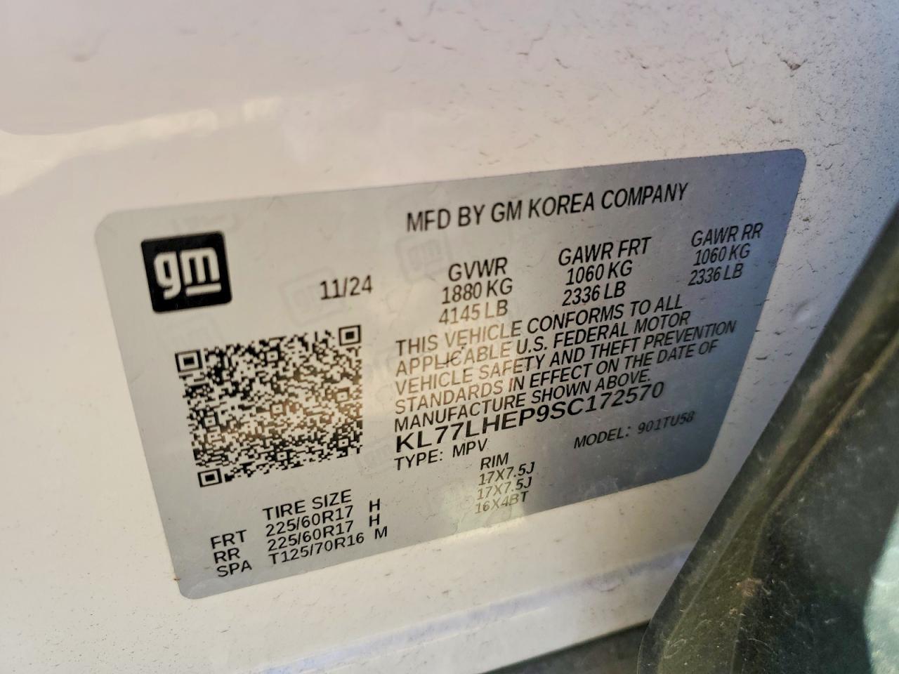 2025 CHEVROLET TRAX 1LT photo 23
