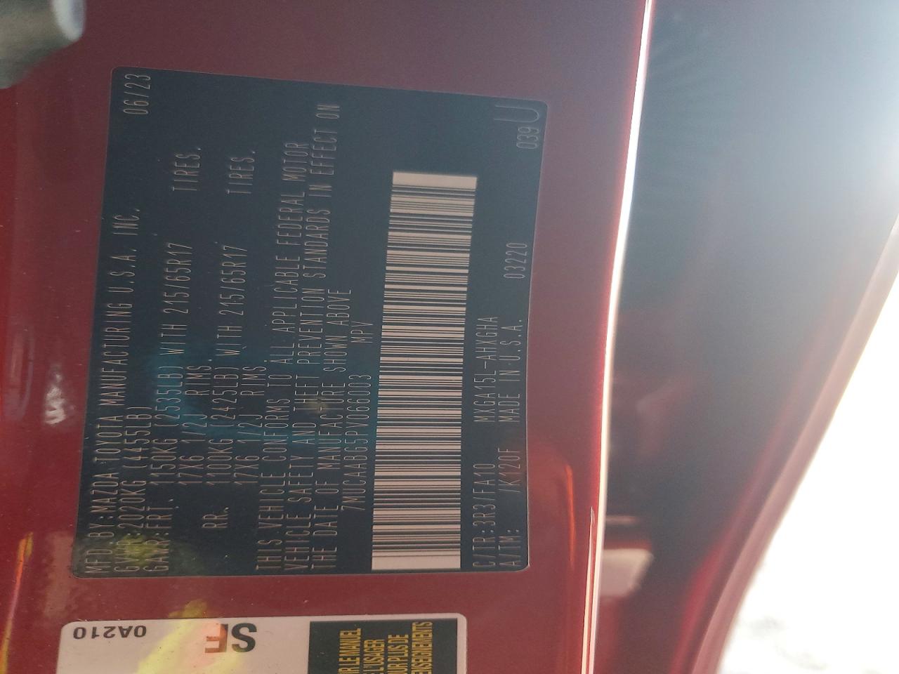 2023 TOYOTA COROLLA CROSS LE photo 13