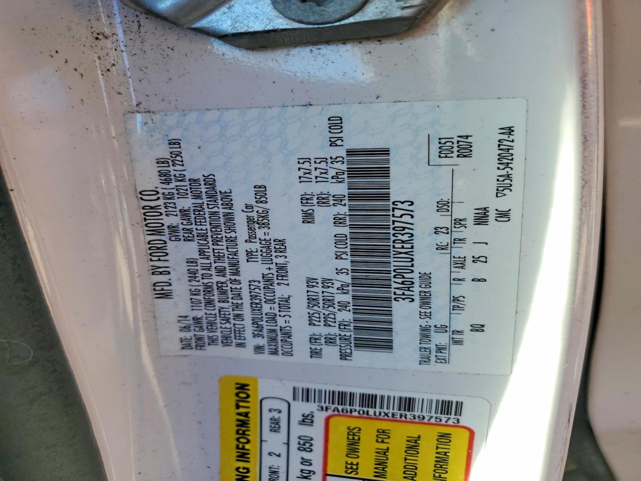 2014 FORD FUSION SE HYBRID photo 13