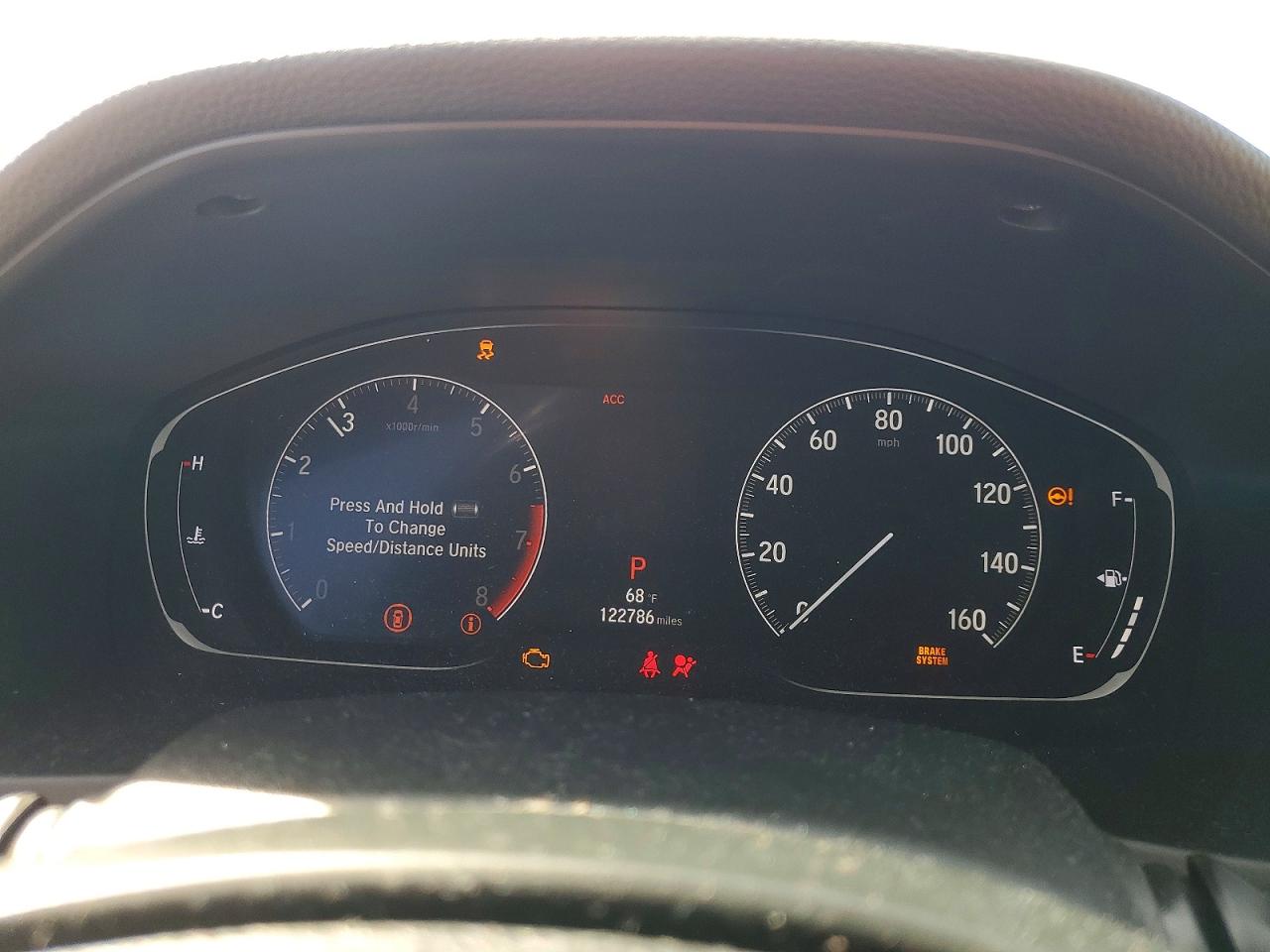 2018 HONDA ACCORD EX photo 9