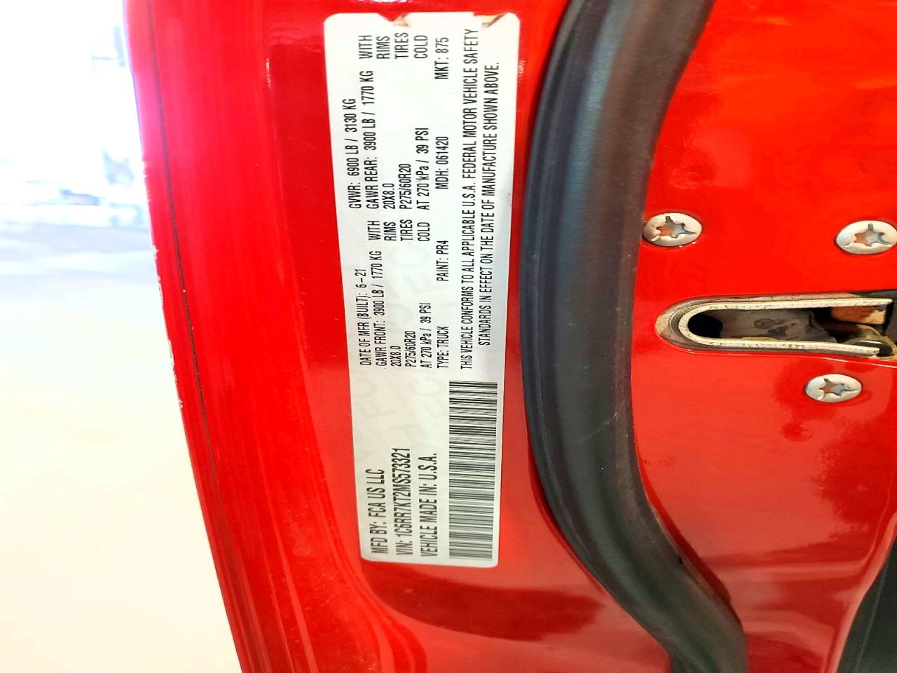 2021 RAM 1500 CLASSIC TRADESMAN photo 13