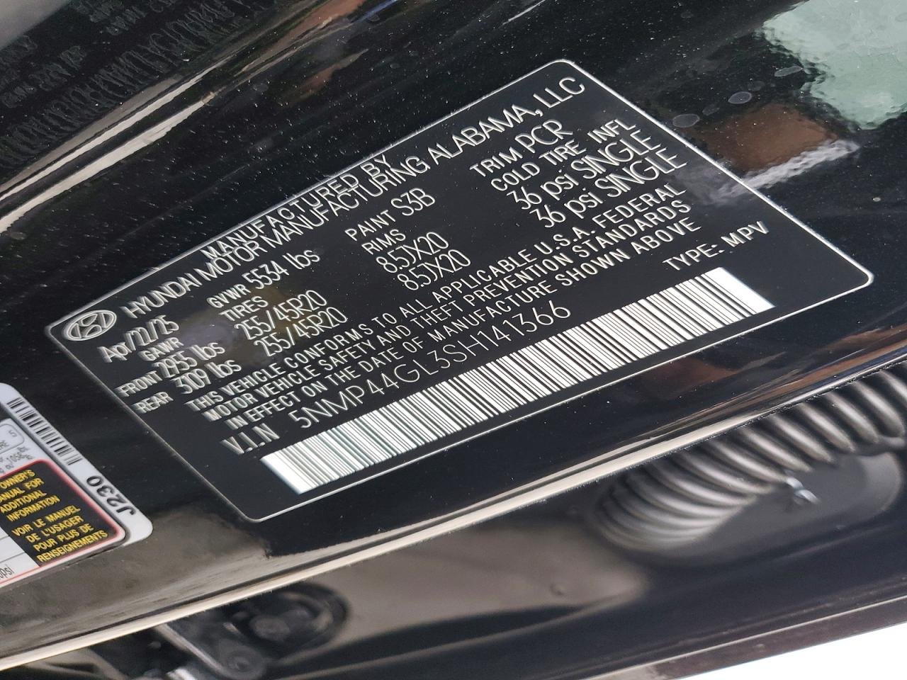 2025 HYUNDAI SANTA FE LIMITED photo 13