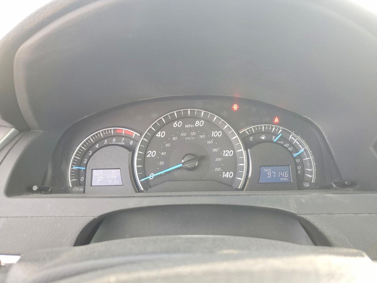 2012 TOYOTA CAMRY BASE photo 9
