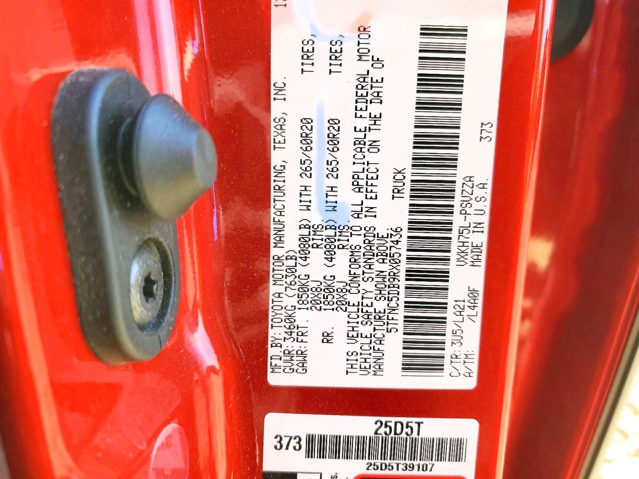 2024 TOYOTA TUNDRA PLATINUM HV photo 13