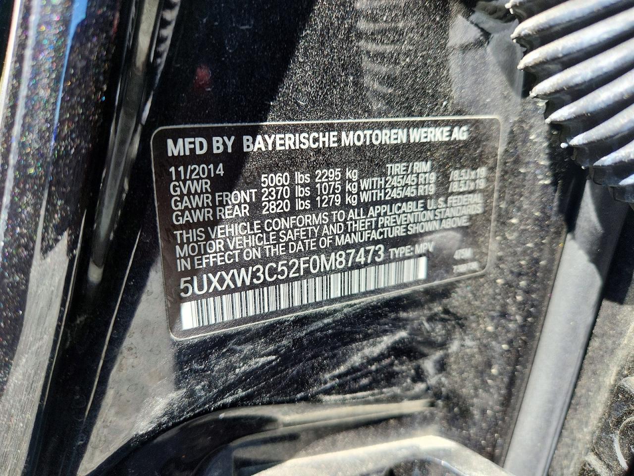 2015 BMW X4 XDRIVE28I photo 25