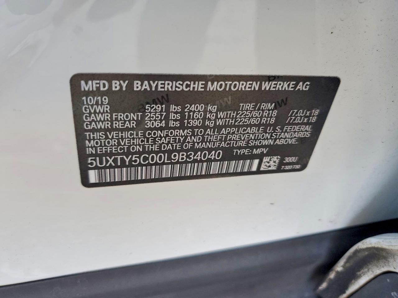 2020 BMW X3 XDRIVE30I photo 27