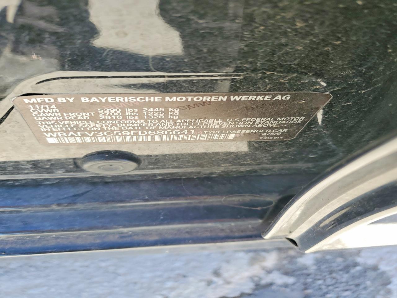 2015 BMW 535 D XDRIVE photo 34