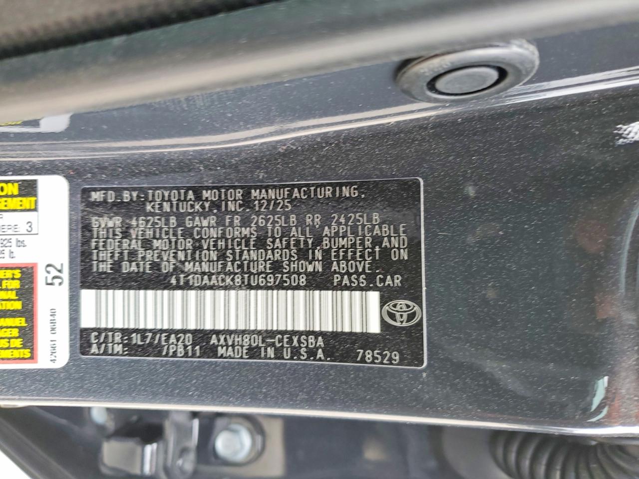 2026 TOYOTA CAMRY SE photo 34