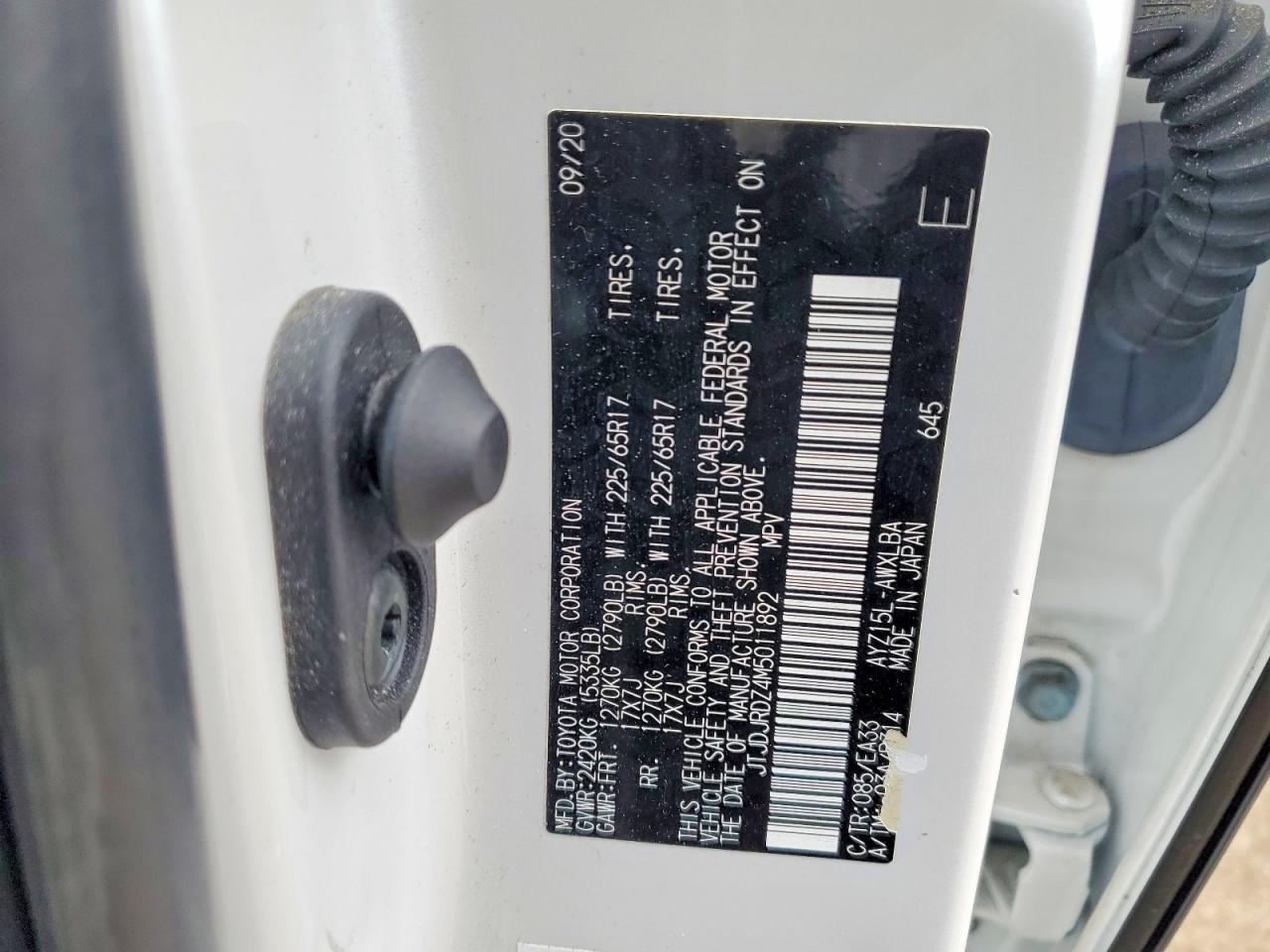 2021 LEXUS NX 300H BASE photo 13