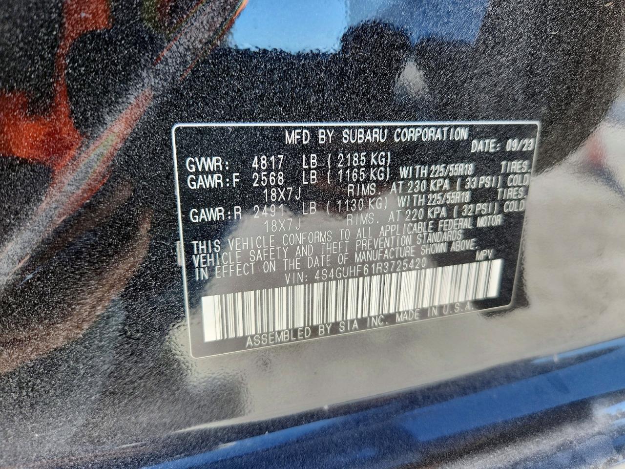 2024 SUBARU CROSSTREK SPORT photo 27